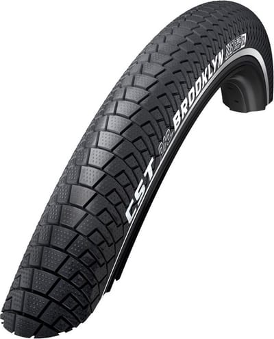 Buitenband CST Brooklyn Pro 26 x 2.40" / 62-559mm - zwart met reflectie