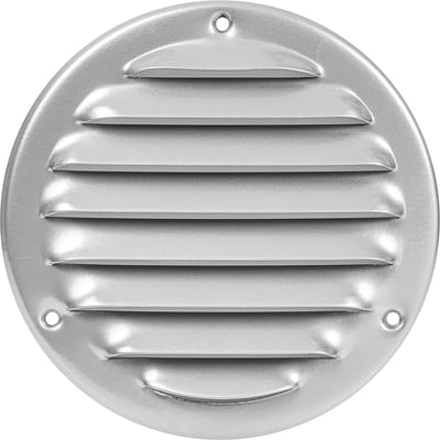 Paneir Airdesigns- metaal - omgezette rand - opbouw - aanvoer & afvoer / net - grijs