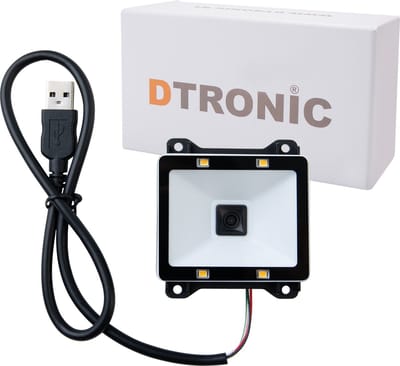 DTRONIC DT3222 barcodescanner – Inbouw USB – Compact | QR & 1D – Plug & Play – Voor kassa & machines