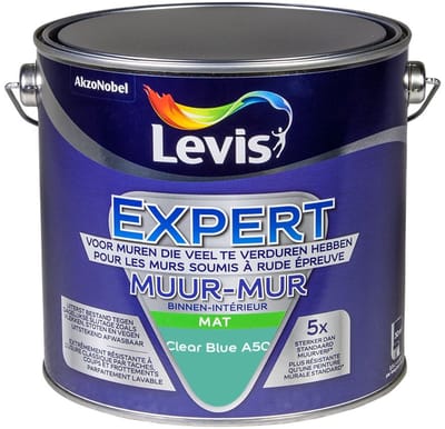 Levis - Expert Muur Binnen Mix - Clear Blue A50 - Mengverf - 2,5 L
