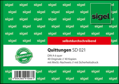 SD021 - 80 sheets - A6 q - Green