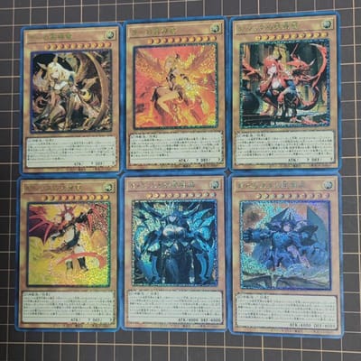 Doe-het-zelf 6 stuks/set Yu-gi-oh! Feminisatie Slifer The Sky Dragon Zelfgemaakte Kaarten Anime Speeltje Cadeau Starlight Flashes Kleurrijke Flash Anime