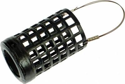 Albatros Afstandkorf Black - aerodynamische metalen feeder met ring van lood aan de onderzijde 30GR