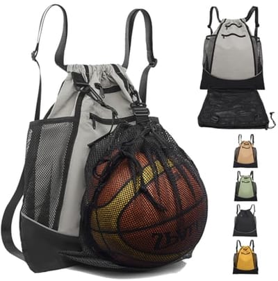 Waterproof Sporttas voor Jongens - Verstelbare Gymtas voor Voetbal en Basketbal