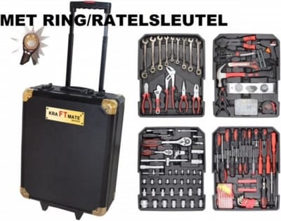 Gereedschap trolley 226-delig