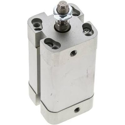 ISO 21287 Compacte Dubbelwerkende Cilinder 25-37mm - Magnetisch - Mannelijke Stang