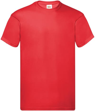 Fruit of the Loom - Original T - Red - S
