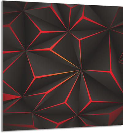 TMK ArtDeko - Glazen Keukenpaneel - 60x65 cm - Beschermend - Veelzijdig