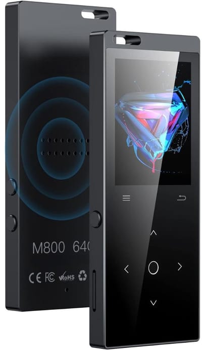 CLGP® MP3 Speler Bluetooth - FM-Radio - Zwart