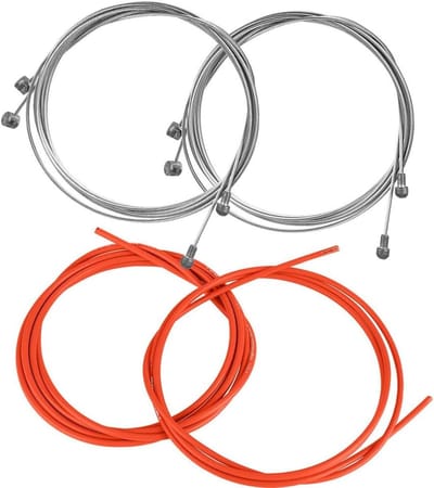Fietsversnellingskabels en remkabels set voor fietsen - Inclusief kabelbescherming en accessoires