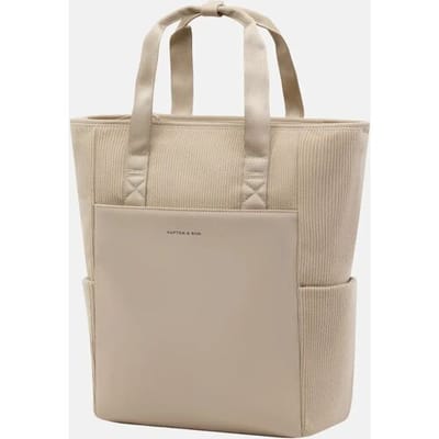 Kapten & Son Lindby Pro Cord laptoprugzak 15.6 inch dusty sand