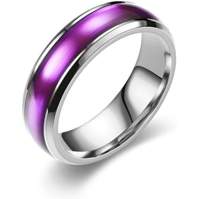 Mode Roestvrij Staal Emaille Druipglazuur Ringen Voor Mannen Vrouwen Koreaanse Kleurrijke Titanium Koppel Ringen Bruiloftsband Sieraden Cadeau 13 gray