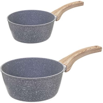 5Five - Steelpannen - Alle warmtebronnen - Set 2x - Dia 17 en 21 cm