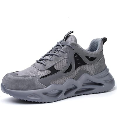 Heren Werk Veiligheidsschoenen Dames Lichtgewicht Anti-smash Anti-perforatie Werksneakers Onverwoestbare Beschermende Veiligheidslaarzen 46