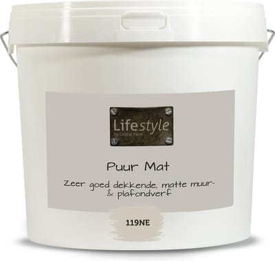 Lifestyle Puur Mat - Muurverf - 119NE - 10 liter