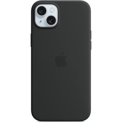 Apple Siliconenhoesje met MagSafe geschikt voor iPhone 15 Plus - Black