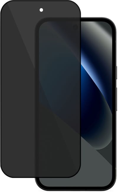 TechNow Privé Screenprotector geschikt voor Google Pixel 10a Screenprotector - Privacy Beschermglas - Rounded - Privacy Proteqt+