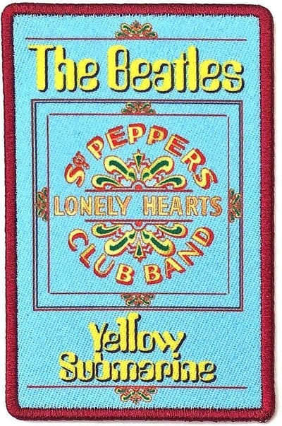 The Beatles - Yellow Submarine Lonely Hearts Patch - Multicolours