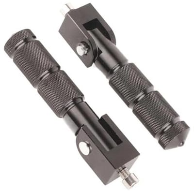 Motorfiets Antislip Pedalen 8mm - Opvouwbare Voetsteunen voor Achterpedaal