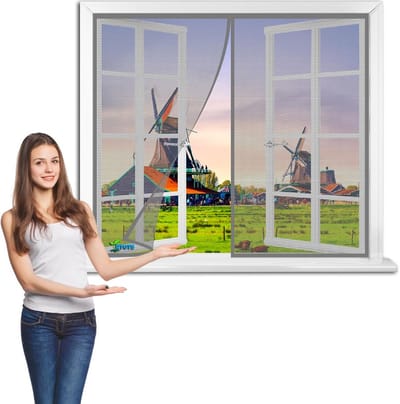 Magnetische Hordeur Hor [140 x 200 cm] - Automatisch Sluitend Vliegengordijn voor Deuren en Balkons