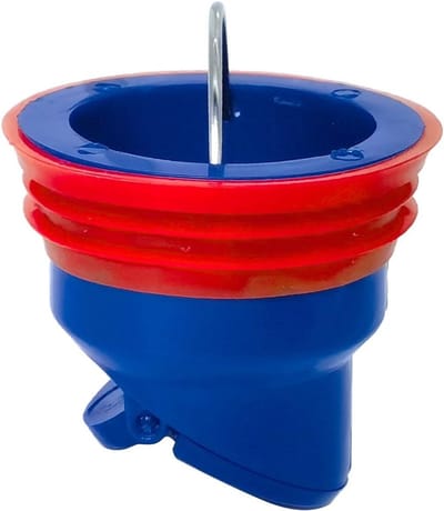 Afvoerputje voor douche met geurfilter en rubberen anti-geur functie, 35-42mm PVC afvoer met schroef en core voor optimale waterafvoer