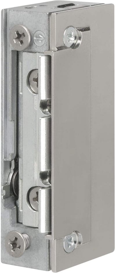 Deuropener Elektrisch - Sluitplaat Mechanisme - Automatisch Sluiten - Universele Spanning - 66x36x28 mm - Zilver
