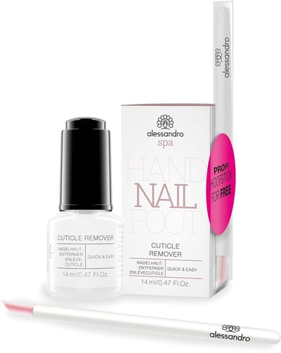 Alessandro Push & Remove Set – Cuticle Remover & Nagelriem Tool – Voor Terugduwen Nagelriemen – Nauwkeurig & Nagelvriendelijk – Manicure Accessoire voor Schone, Verzorgde Nagels – Professioneel & Makkelijk in Gebruik