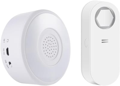 Waterlek Detector - Lekkage Sensor - Huis Beveiligen - App Meldingen - 1 Hub 1 Sensor - Wit