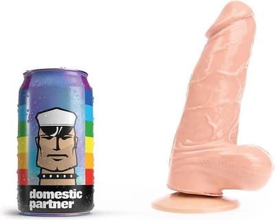 Domestic Partner Dildo Panzer - small - blanke beige