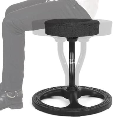 Opvallende Active Flexibele Stoel voor Kinderen en Volwassenen – Yogastoel, Wiebelkruk en Bureau Stoel met Antislip Basis