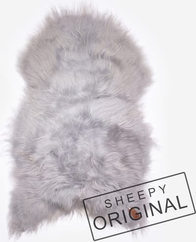 SHEEPY® | Schapenvacht | Svana (Grijs) M (100-105cm) - Sheepy.cc