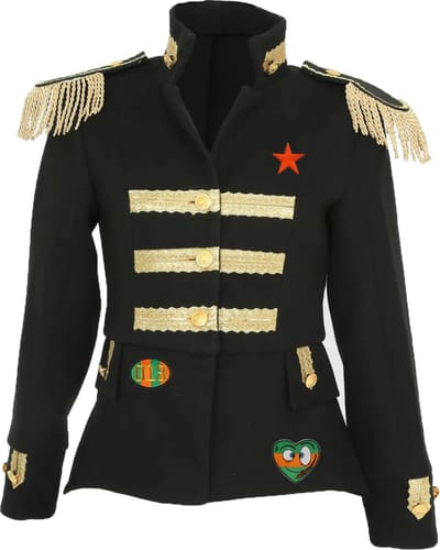Fjesta© Kruikenstad jasje met emblemen - Luxe epauletten - Dames - Maat 36 - Carnavalskleding Dames - Carnaval