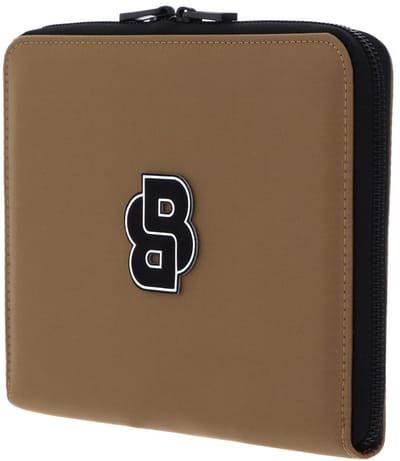 HUGO BOSS schrijfmappen Varsity Conference Folder Camel Lichtbruin