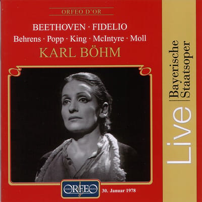 Chor Der Bayerischen Staatsoper, Bayerisches Staatsorchester, Karl Böhm - Beethoven: Fidelio (Live Recording 1978) (2 CD) (Remastered)