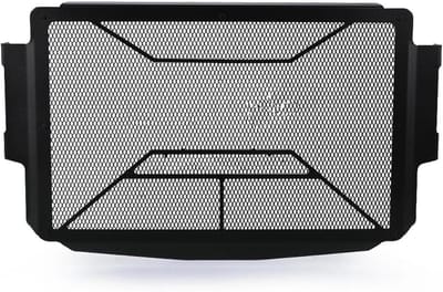 Motorfiets Radiatorbescherming - Grille Cover Protector - Motor Beschermen - Aluminium Materiaal - Zwart