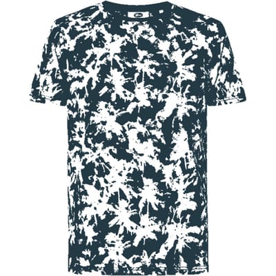 Petrol Industries - Heren All Over Print T-shirt - Wit - Maat L