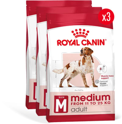 Royal Canin Medium Adult - 3 x 10 kg