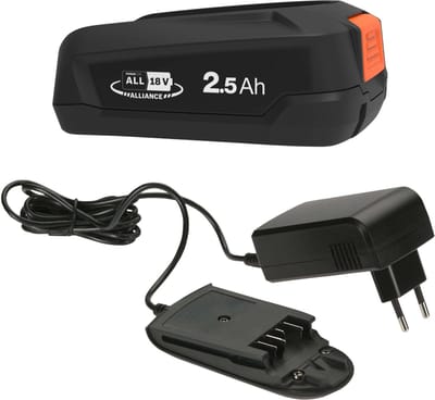 Gardena Starterkit P4A systeemaccu PBA 18V/45 2.5Ah + lader AL 18V-20 POWER FOR ALL