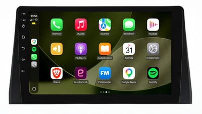 Carplay autoradio geschikt voor Fiat Doblo | 2021 t/m 2024 | Android 13 | Draadloos Apple Carplay & Android Auto | 2GB + 32GB | 8-Core processor | Davilon | 2025 model | 2021 2022 2023 2024 | Bluetooth & Wifi