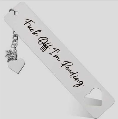 Dailygoods - Bladwijzer en Sleutelhanger Set voor Boekliefhebbers
