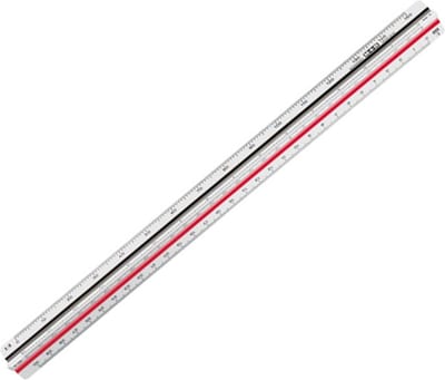 M&R Schaalstok 3-kantig 1631 30cm Per stuk