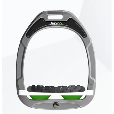 Gemonteerde Ultra Grip Aluminium/Wit/Groen Flex-On Green Composite