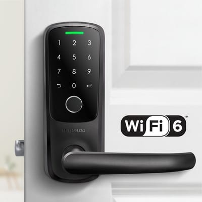 Slimme Deurklink met WiFi en Vingerafdruk 5-in-1 Keyless Entry