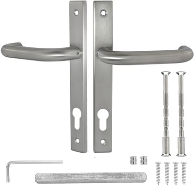 Dailygoods- Deurklink U-vorm - Deurbeslag - Roestvrij staal - Veiligheids handgreep - Binnendeuren/Buitendeuren - Hoogwaardig materiaal - Deurgreep