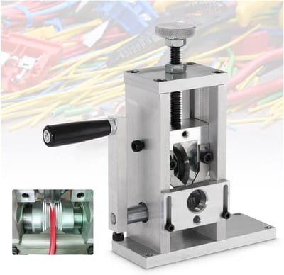 Handmatige draadstripper - Kabel stripper - Schroot recyclen - Verstelbare messen - 1-70 mm - Zilver