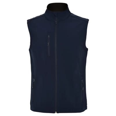 Roly Heren Quebec Softshell Gilet (Marineblauw)