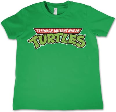 Teenage Mutant Ninja Turtles TMNT Classic Logo T-shirt voor kinderen, groen
