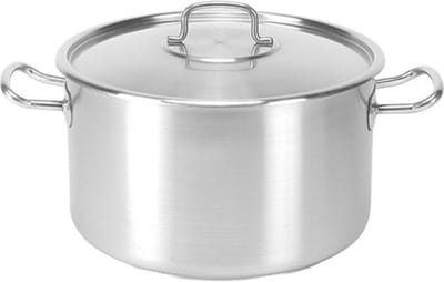 Pujadas Kookpan middel 12,7 ltr roestvrijstaal