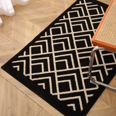 Eenvoudige Entree Deur Vloermat Huis Entreehal Vloermat Entree Mat Antislip Stof Kan Worden Afgeschraapt Modder Tapijt 80X100CM