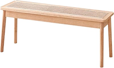 Houten Bank - Entreebank - Zitplek Creëren - Massief Hout - 80 cm - Natuurlijk